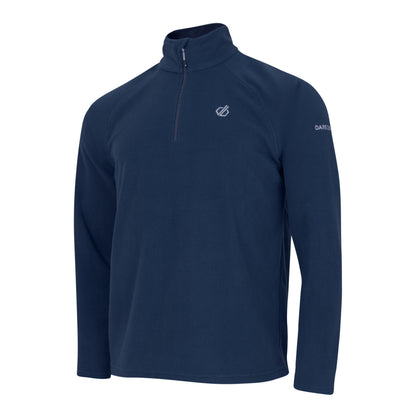 Navy - Side - Dare 2B Mens Freethink II Fleece Top