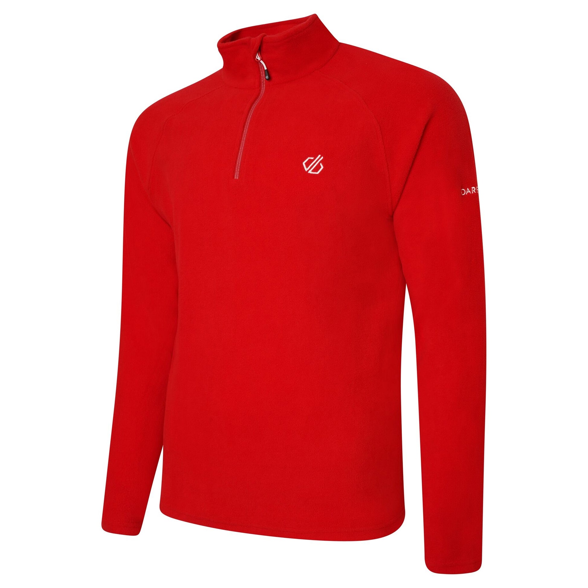 Danger Red - Side - Dare 2B Mens Freethink II Fleece Top