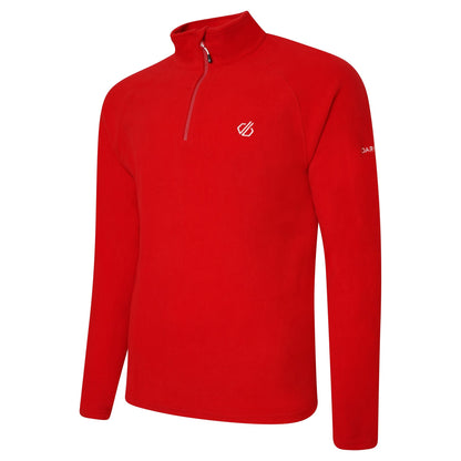 Danger Red - Side - Dare 2B Mens Freethink II Fleece Top