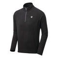 Black - Side - Dare 2B Mens Freethink II Fleece Top