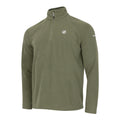 Olivine Green - Side - Dare 2B Mens Freethink II Fleece Top