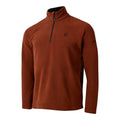 Dark Brown - Side - Dare 2B Mens Freethink II Fleece Top