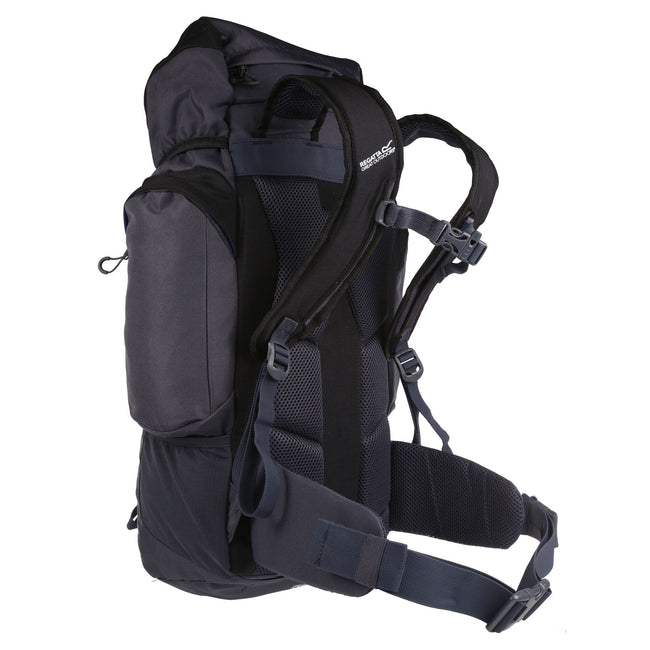 Black-Ebony - Side - Regatta Highton 35L Backpack