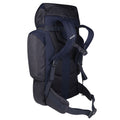 Navy-Ebony - Back - Regatta Highton 65L Hiking Backpack