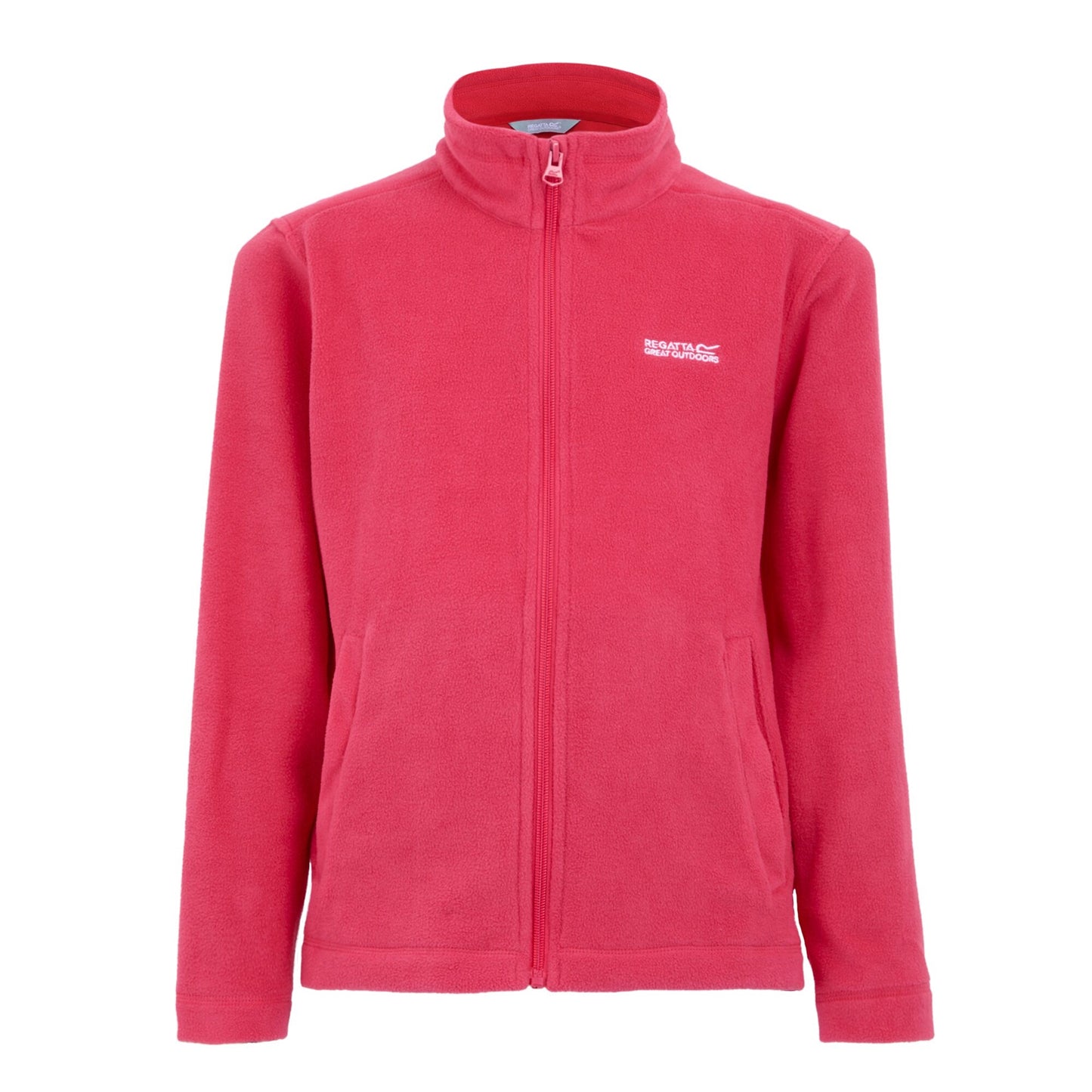 Pop - Front - Regatta Great Outdoors Childrens-Kids King II Lightweight Full Zip Fleece Jacket