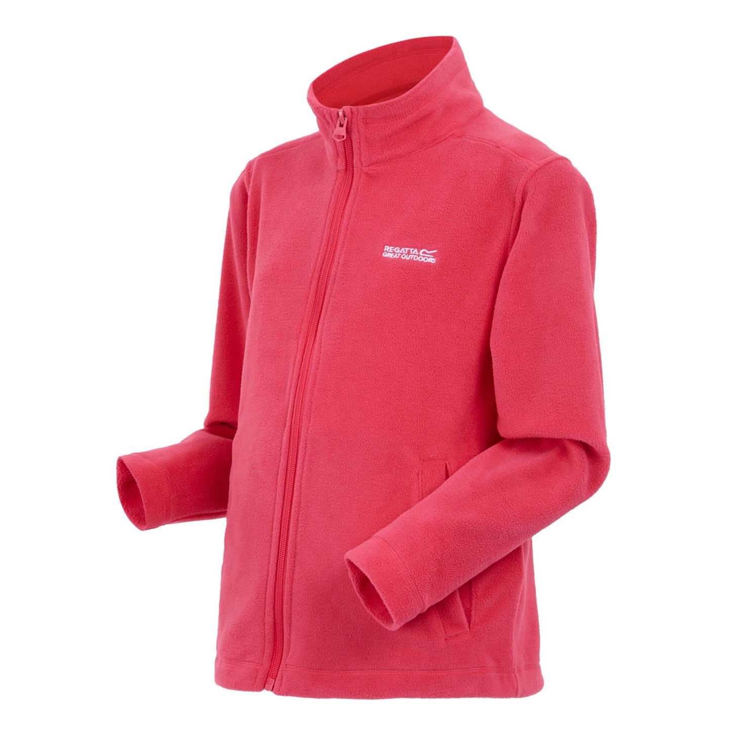 Pop - Side - Regatta Great Outdoors Childrens-Kids King II Lightweight Full Zip Fleece Jacket