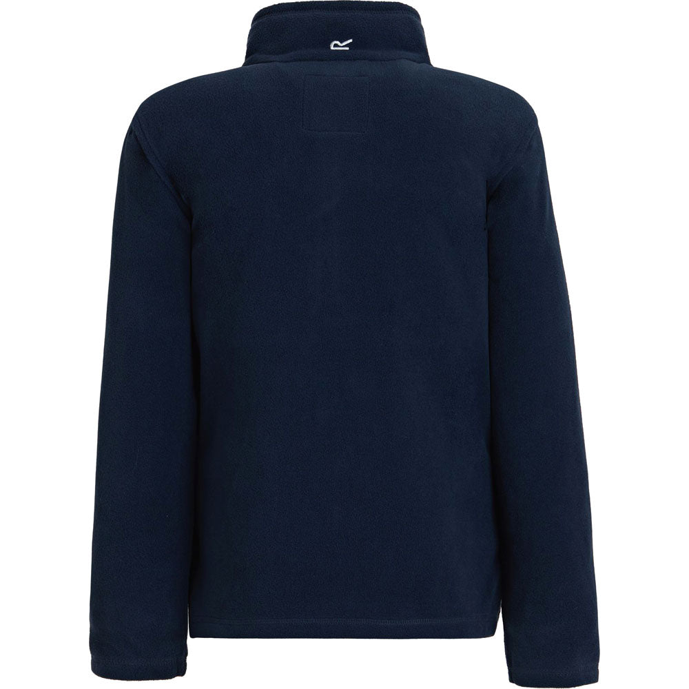Navy-Navy - Back - Regatta Great Outdoors Childrens-Kids King II Lightweight Full Zip Fleece Jacket