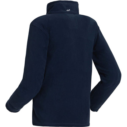 Navy-Navy - Lifestyle - Regatta Great Outdoors Childrens-Kids King II Lightweight Full Zip Fleece Jacket