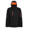 Black-Magma Orange - Front - Regatta Mens X-Pro Exosphere II Softshell Jacket