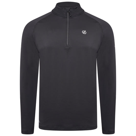 Ebony Grey - Front - Dare 2B Mens Fuse Up II Midlayer