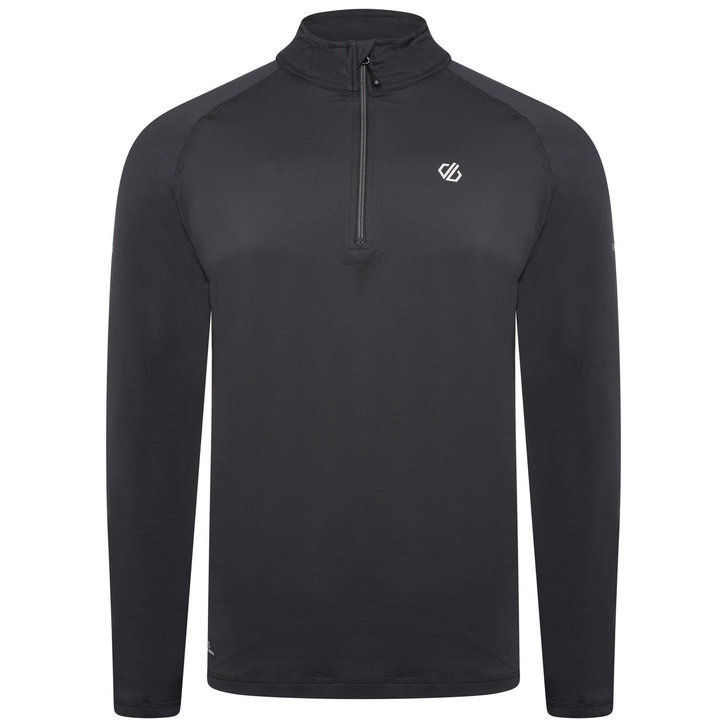 Ebony Grey - Front - Dare 2B Mens Fuse Up II Midlayer