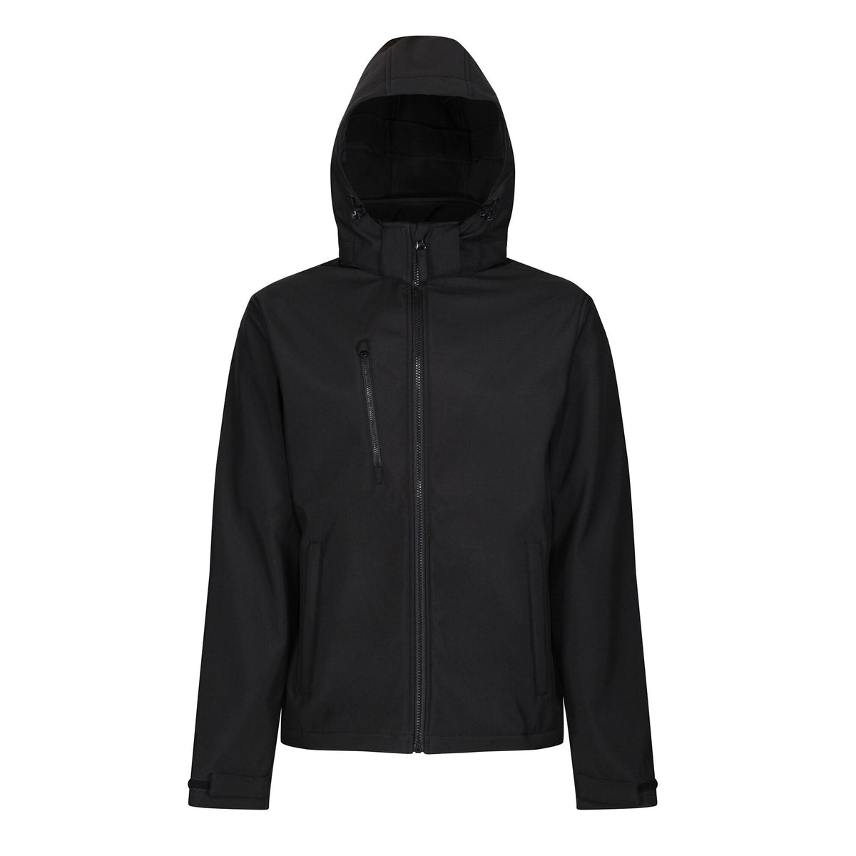 Black - Front - Regatta Professional Mens 3 Layer Membrane Soft Shell Jacket