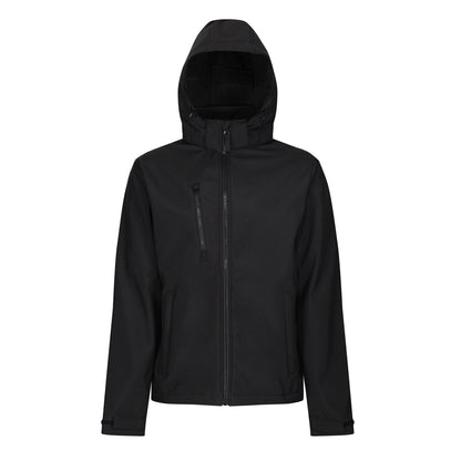 Black - Front - Regatta Professional Mens 3 Layer Membrane Soft Shell Jacket