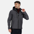 Seal Grey-Black - Back - Regatta Professional Mens 3 Layer Membrane Soft Shell Jacket