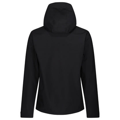 Black - Back - Regatta Professional Mens 3 Layer Membrane Soft Shell Jacket