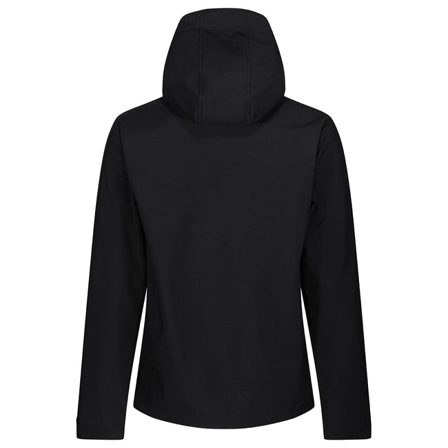 Black - Back - Regatta Professional Mens 3 Layer Membrane Soft Shell Jacket