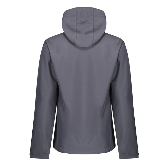 Seal Grey-Black - Back - Regatta Professional Mens 3 Layer Membrane Soft Shell Jacket