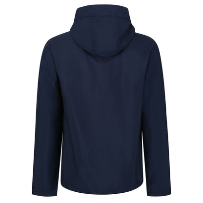 Navy-French Blue - Lifestyle - Regatta Professional Mens 3 Layer Membrane Soft Shell Jacket