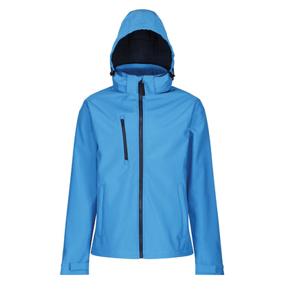 French Blue-Navy - Front - Regatta Professional Mens 3 Layer Membrane Soft Shell Jacket