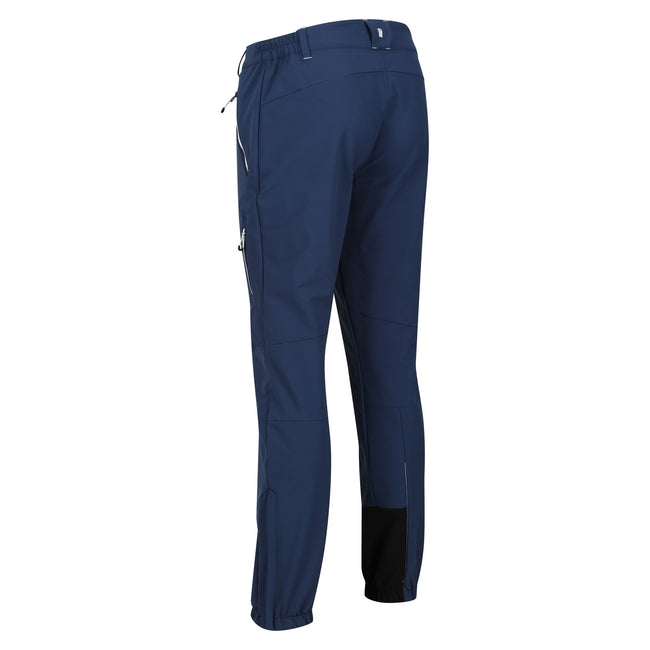 Admiral Blue - Side - Regatta Mens Mountain Walking Trousers