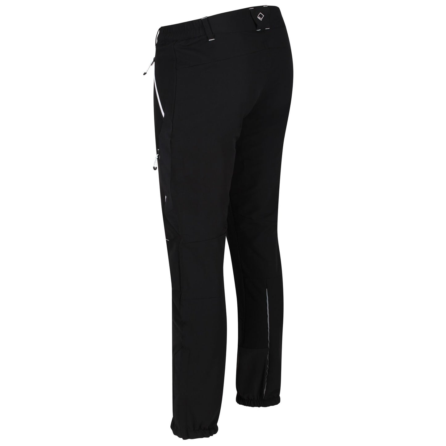 Black-Black - Side - Regatta Mens Mountain Walking Trousers
