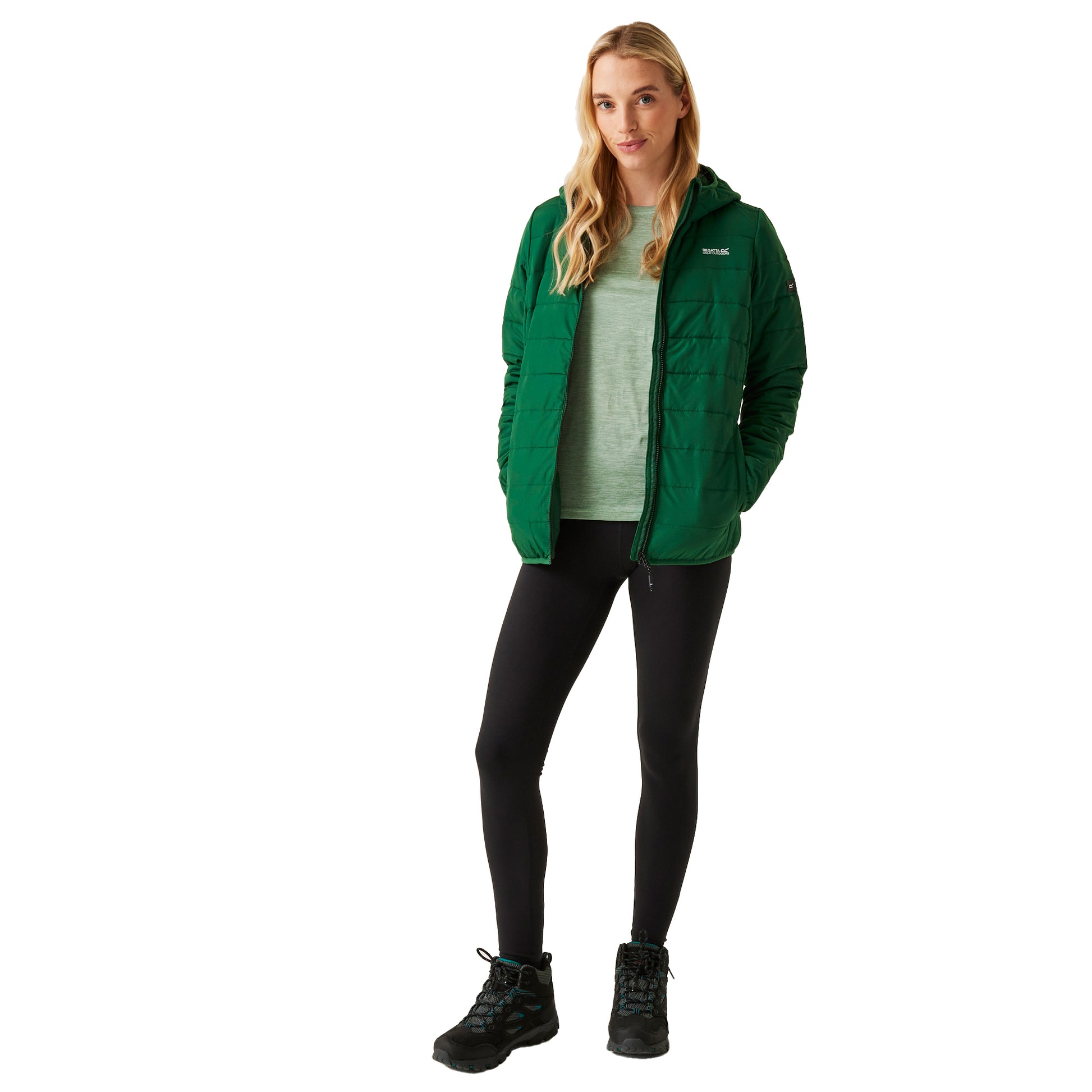 Rainforest - Side - Regatta Womens-Ladies Helfa Padded Jacket