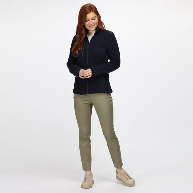 Navy - Lifestyle - Regatta Professional Womens-Ladies Recycled Full Zip Fleece
