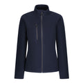 Navy - Front - Regatta Womens-Ladies Honestly Made Recycled Full Zip Fleece