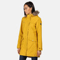 Mustard Seed - Back - Regatta Womens-Ladies Serleena II Faux Fur Insulated Winter Parka