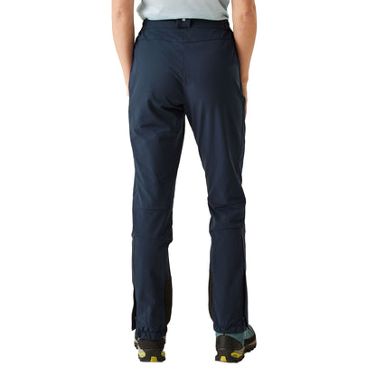 Navy-Navy - Lifestyle - Regatta Womens-Ladies Mountain Hiking Trousers