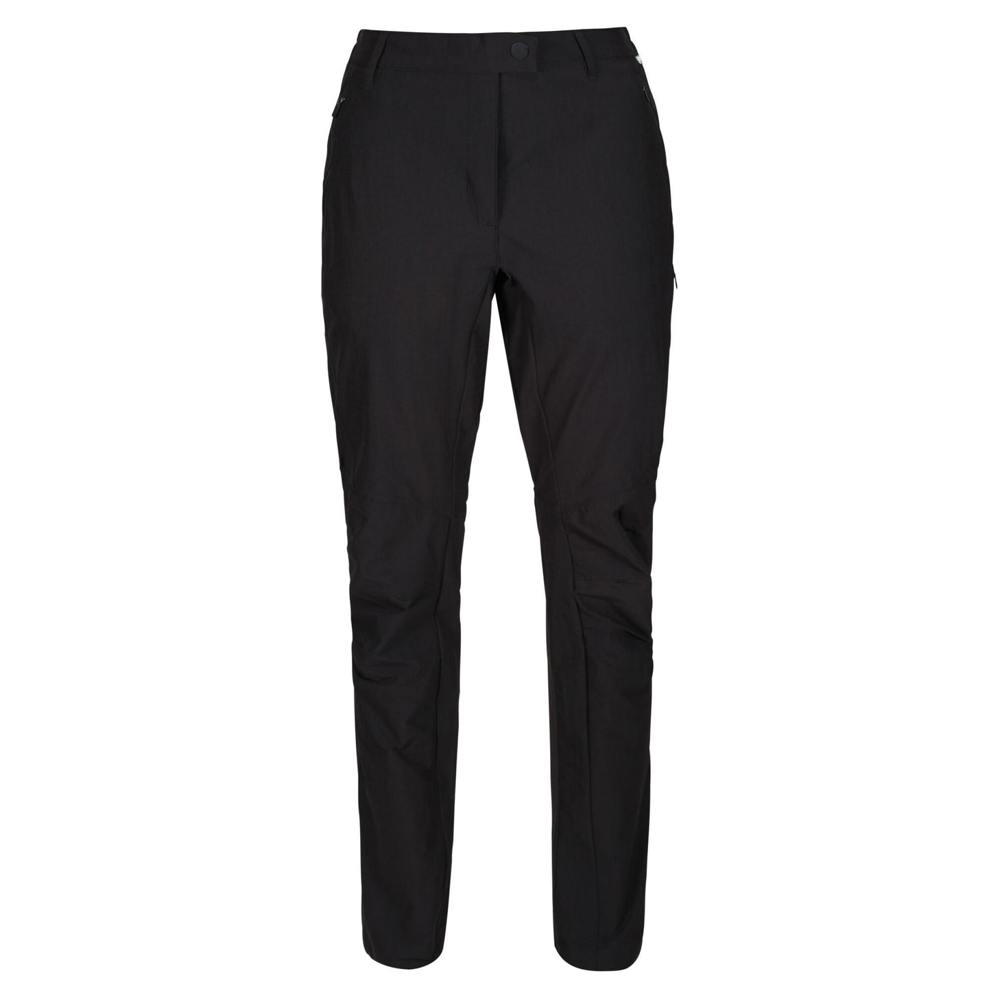 Black - Front - Regatta Womens-Ladies Highton Walking Trousers