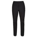 Black - Front - Regatta Womens-Ladies Highton Walking Trousers