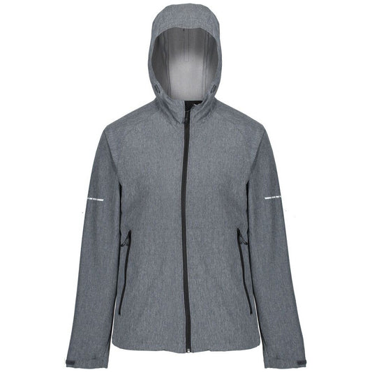 Seal Grey Marl - Front - Regatta Professional Mens Stretch Soft Shell Jacket
