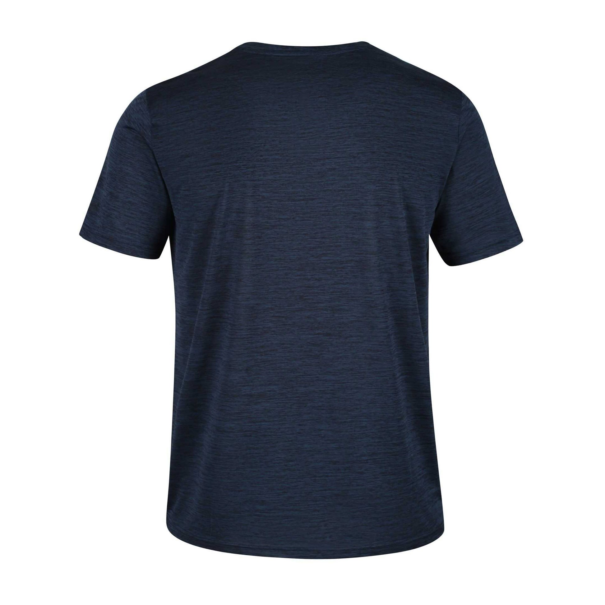Navy Marl - Back - Regatta Mens Fingal Edition Marl T-Shirt
