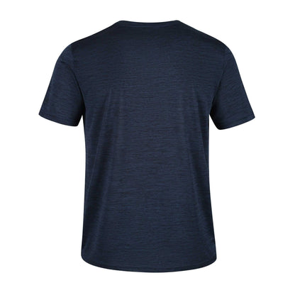 Navy Marl - Back - Regatta Mens Fingal Edition Marl T-Shirt