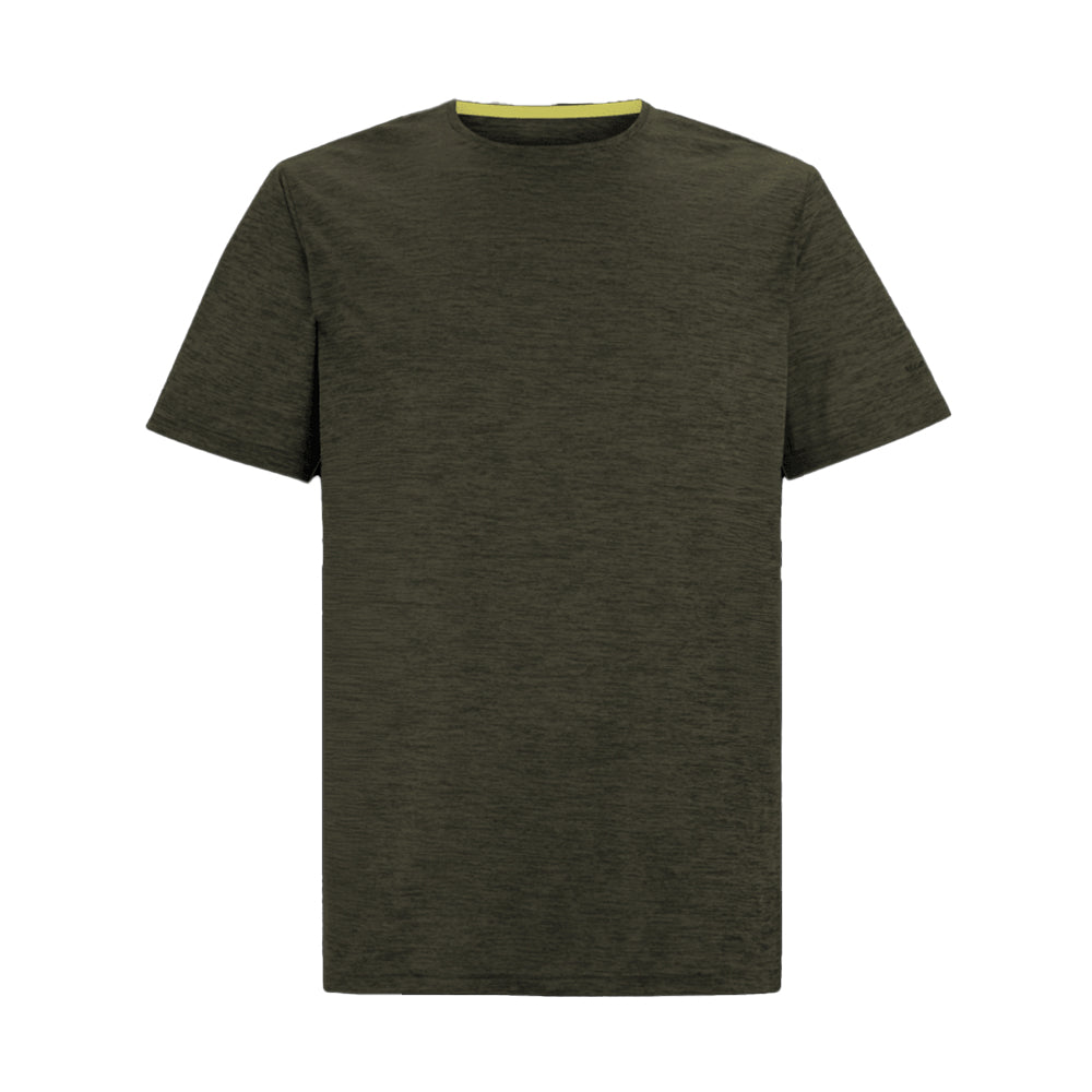 Dark Khaki - Front - Regatta Mens Fingal Edition Marl T-Shirt