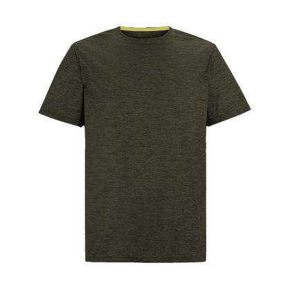 Dark Khaki - Front - Regatta Mens Fingal Edition Marl T-Shirt