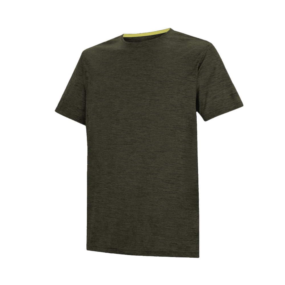 Dark Khaki - Side - Regatta Mens Fingal Edition Marl T-Shirt