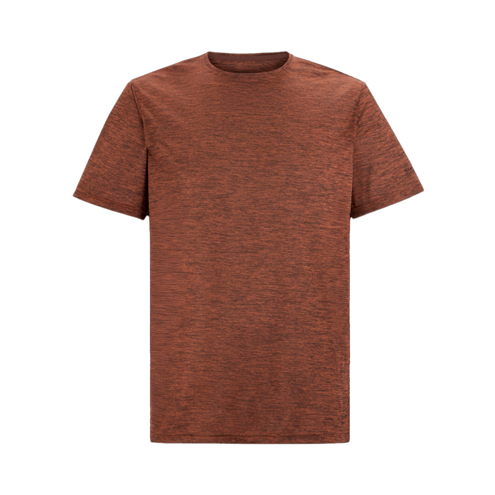 Brick - Front - Regatta Mens Fingal Edition Marl T-Shirt
