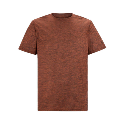 Brick - Front - Regatta Mens Fingal Edition Marl T-Shirt
