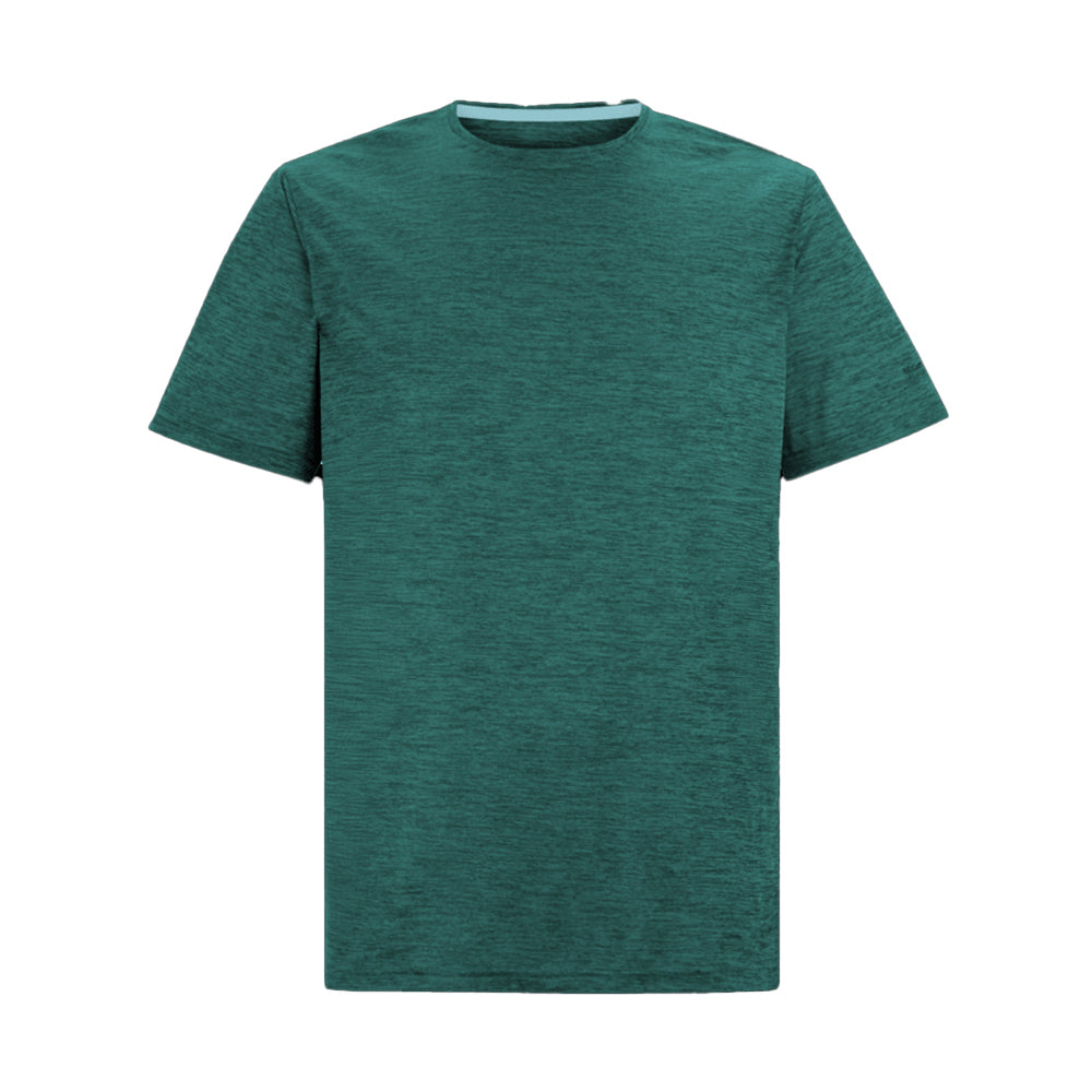 Mediterranean Green - Front - Regatta Mens Fingal Edition Marl T-Shirt