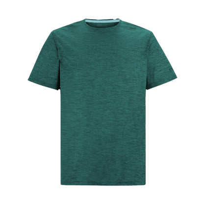 Mediterranean Green - Front - Regatta Mens Fingal Edition Marl T-Shirt