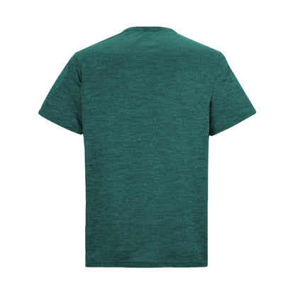 Mediterranean Green - Back - Regatta Mens Fingal Edition Marl T-Shirt