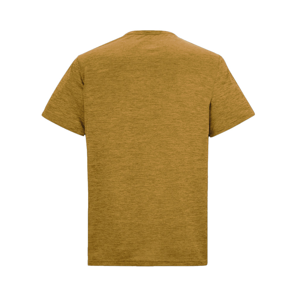 Wood Brown - Back - Regatta Mens Fingal Edition Marl T-Shirt