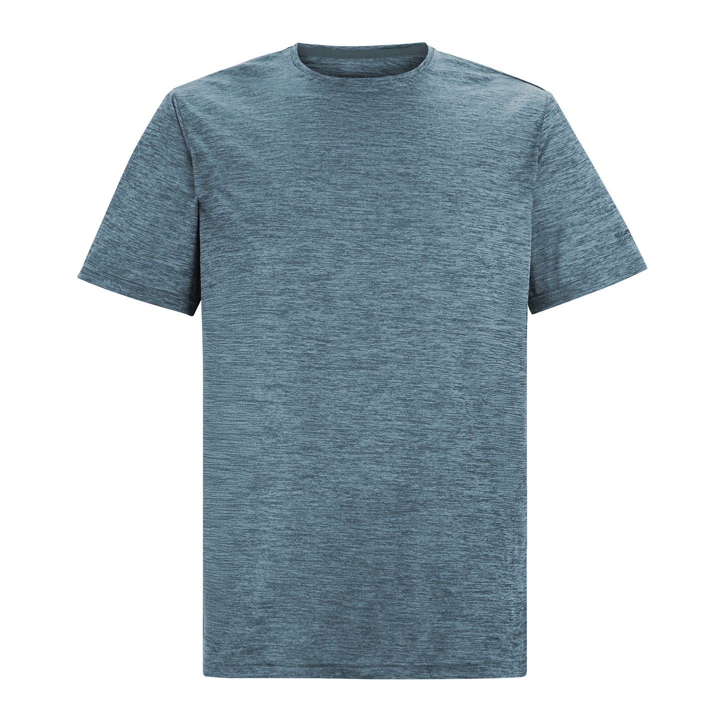 China Blue - Front - Regatta Mens Fingal Edition Marl T-Shirt