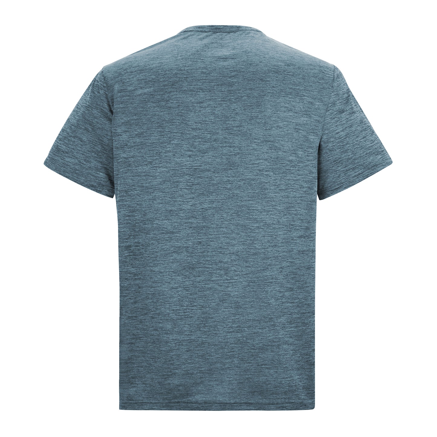China Blue - Back - Regatta Mens Fingal Edition Marl T-Shirt