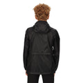 Black - Side - Regatta Childrens-Kids Bagley Packaway Waterproof Jacket