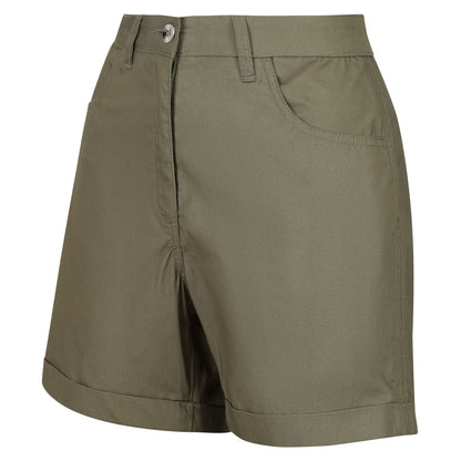Four Leaf Clover - Side - Regatta Womens-Ladies Pemma Shorts