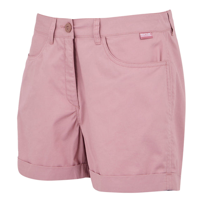 Lilac - Side - Regatta Womens-Ladies Pemma Shorts