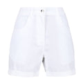 White - Front - Regatta Womens-Ladies Pemma Shorts